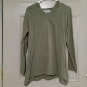 d & Co Denim Company  Womens Top Hoodie Top Size S